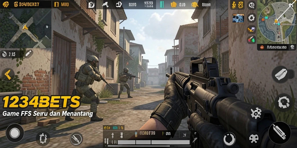 Gameplay seru dan mendebarkan di 1234BETS.