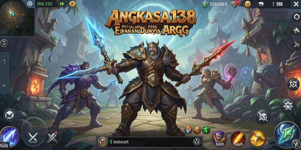 Tangkapan layar gameplay ARPG yang menarik di ANGKASA138.