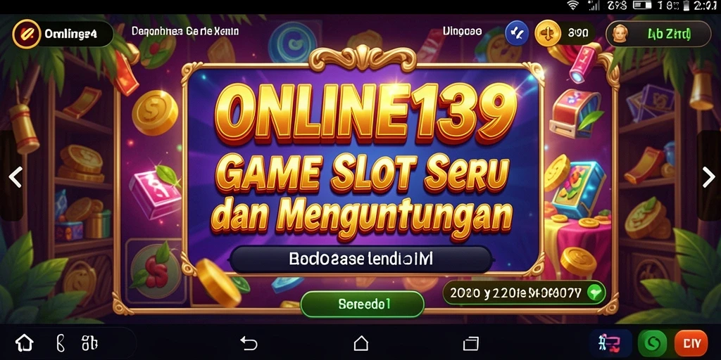 Tampilan gameplay Slot yang mengasyikkan di ONLINE138.
