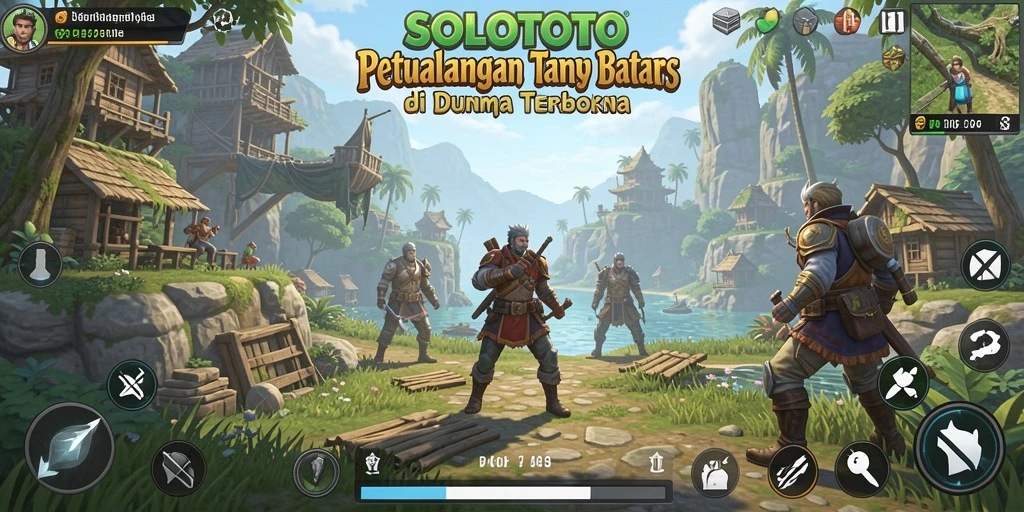 Screenshot menampilkan momen aksi seru dalam petualangan Open World.